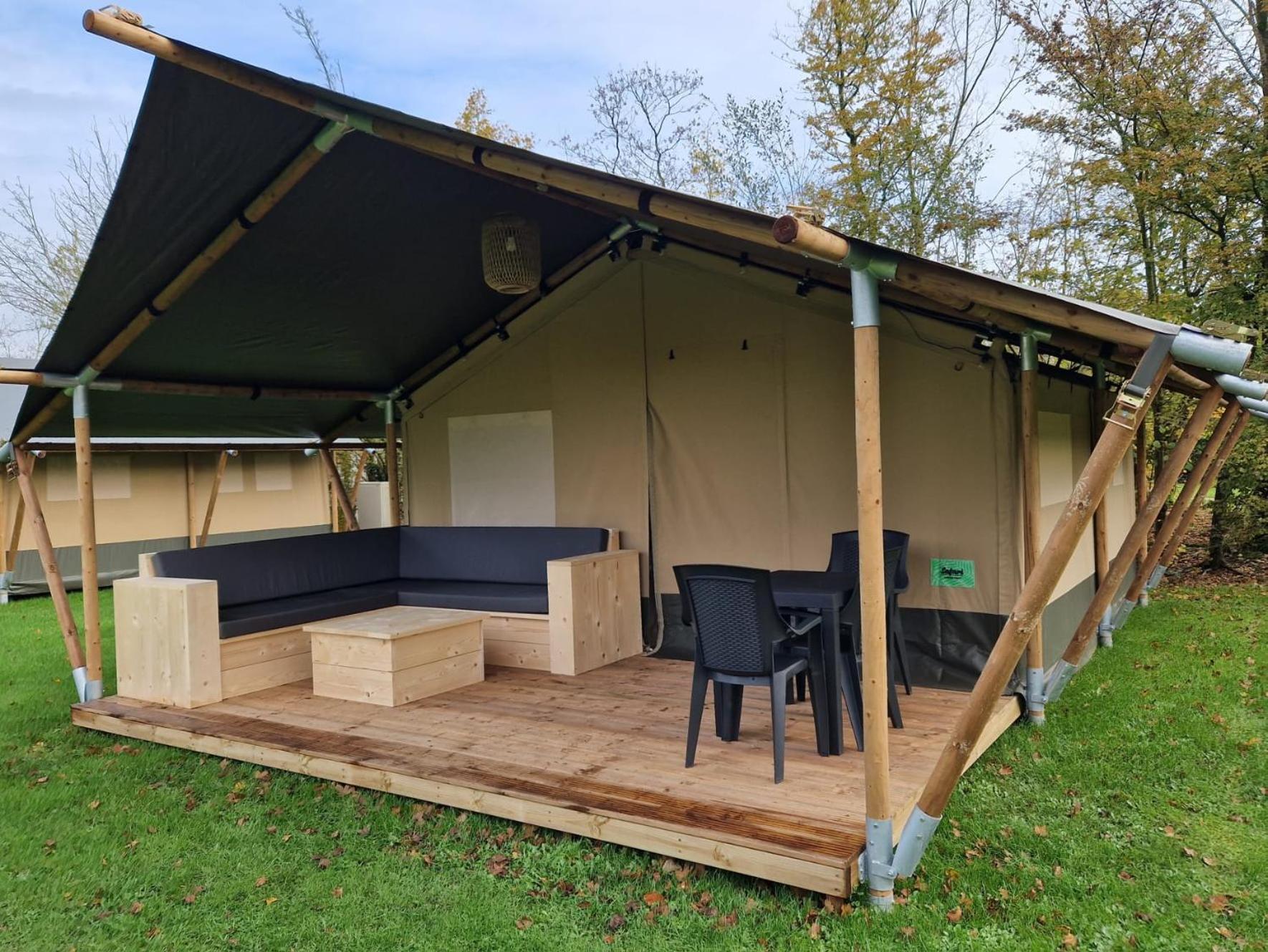 Camping Alkenhaer Appelscha Trekkerstent Safaritent Ngoại thất bức ảnh